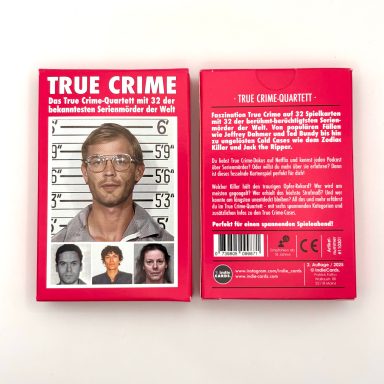 True Crime Quartett - Kartenspiel und Geschenkidee für True Crime Fans True Crime Quartett - Kartenspiel und Geschenkidee für True Crime Fans
