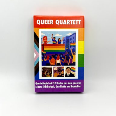 Queer Quartett - Kartenspiel über queeres Leben, Kultur und Geschichte - Queerness, LGBTQIA+ Queer Quartett - Kartenspiel über queeres Leben, Kultur und Geschichte - Queerness, LGBTQIA+